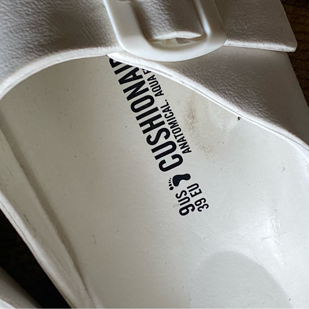 Cushionaire White EVA Sandals - Picture 7 of 11